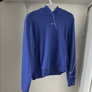 Nike Women's Royal Blue Pullover Hoodie